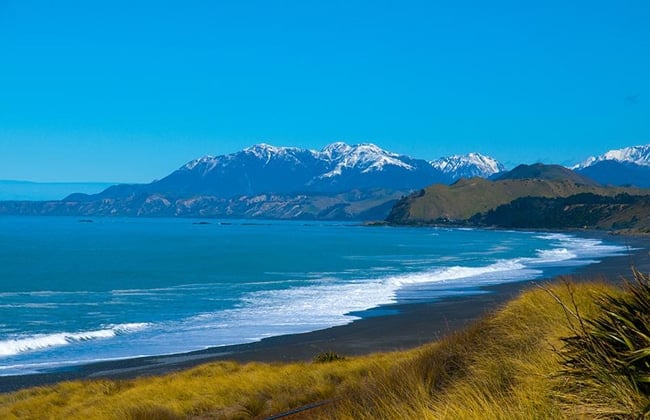 Kaikoura beach