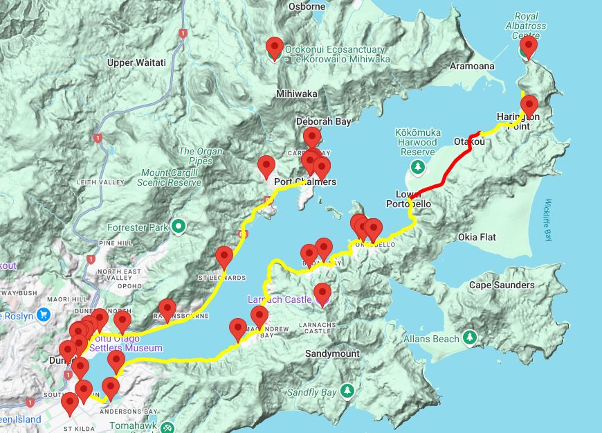 Dunedin Harbour Cycleway