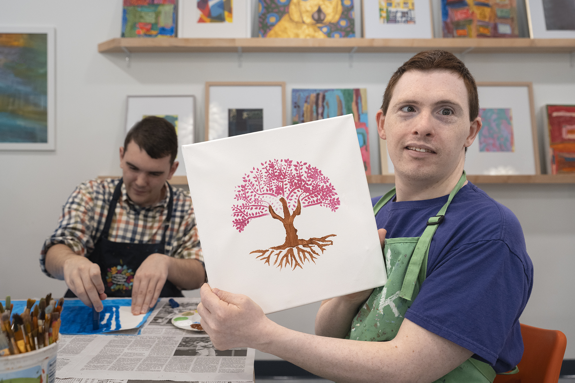 Self-Guided Artmaking for adults, children and families