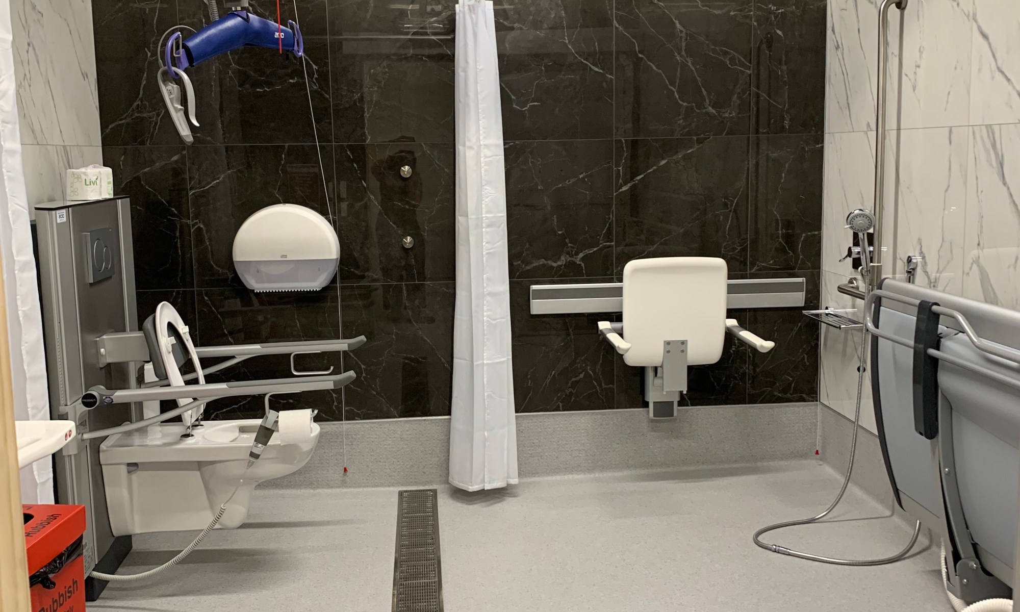 Blackmount Swimming Pool Toilet