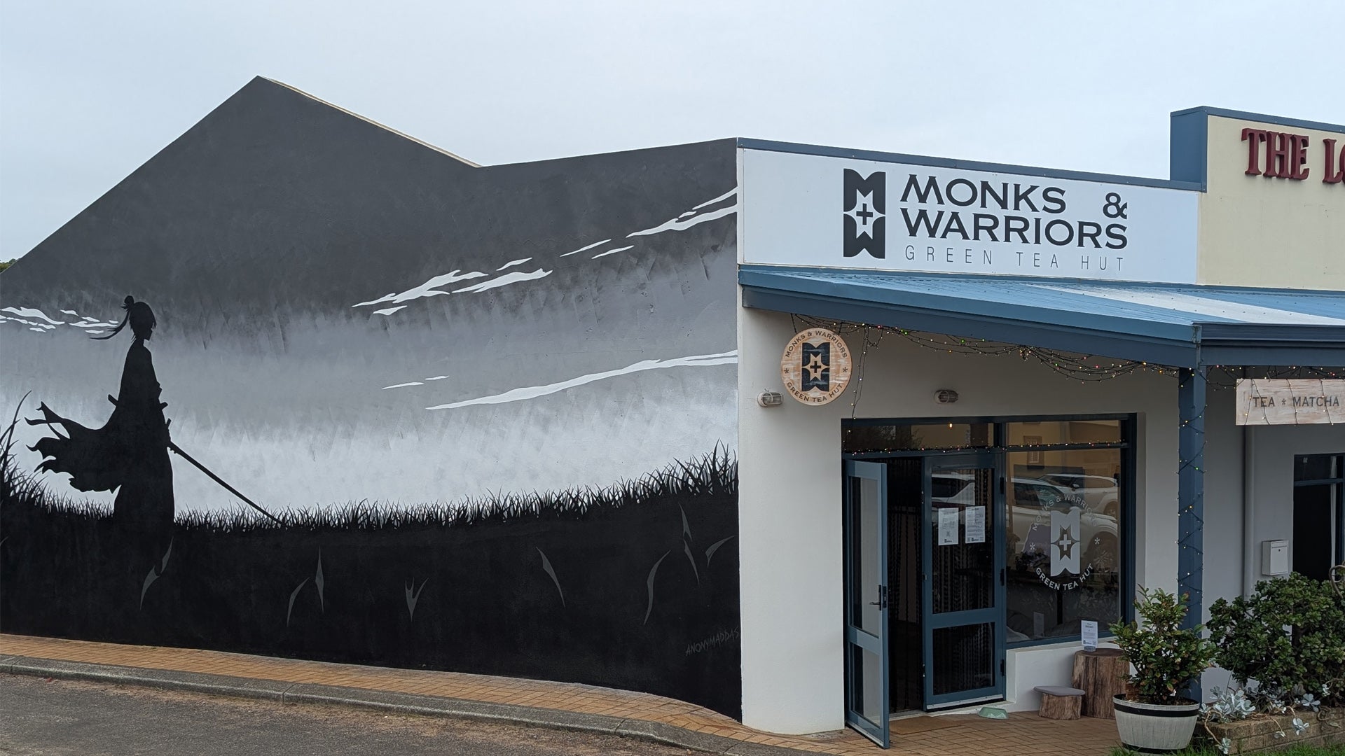 Monks and Warriors Green Tea Hut