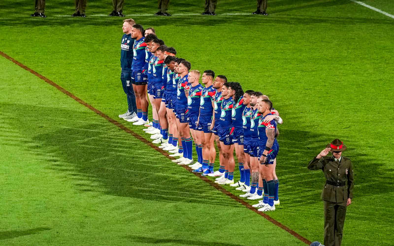 One New Zealand Warriors v Dolphins ANZAC match