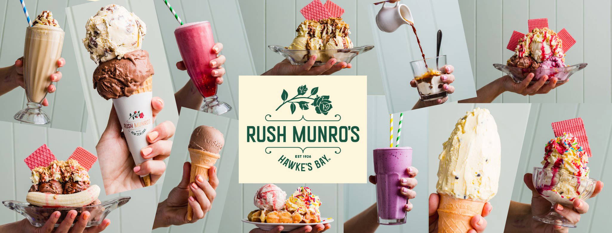 Rush Munro’s ice cream