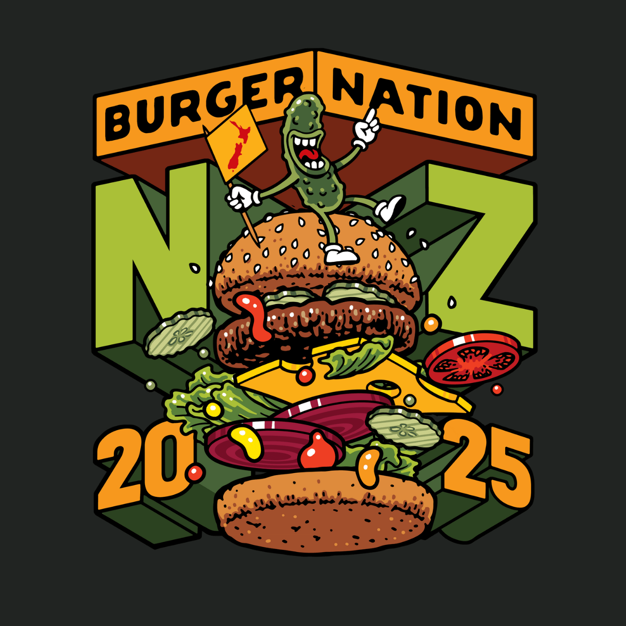 Cook & Nelson Burger Nation McClure Pickle Burger Nation Competition