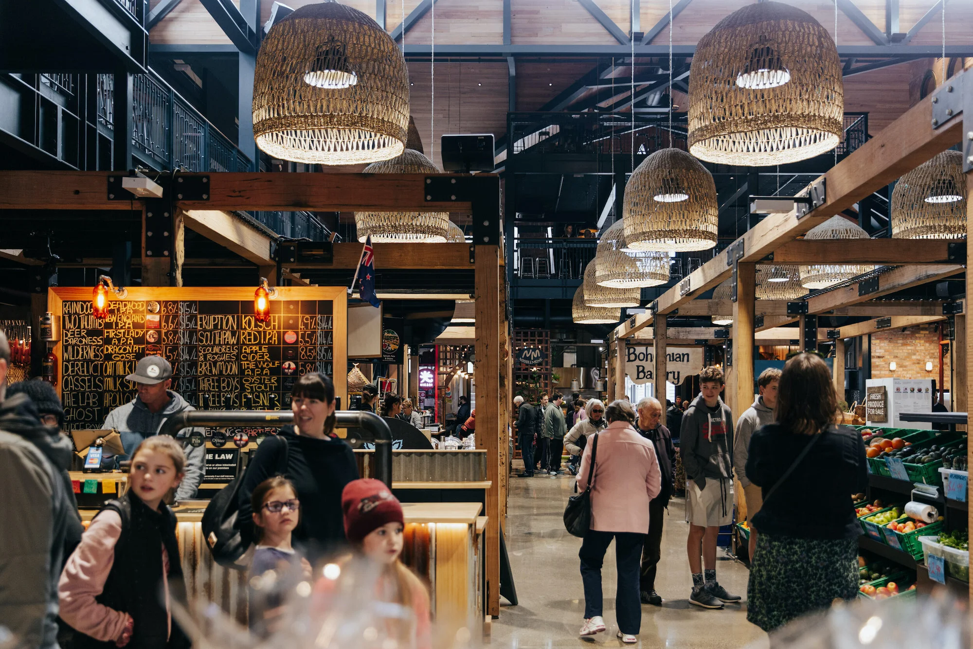 Saturday riverside markets