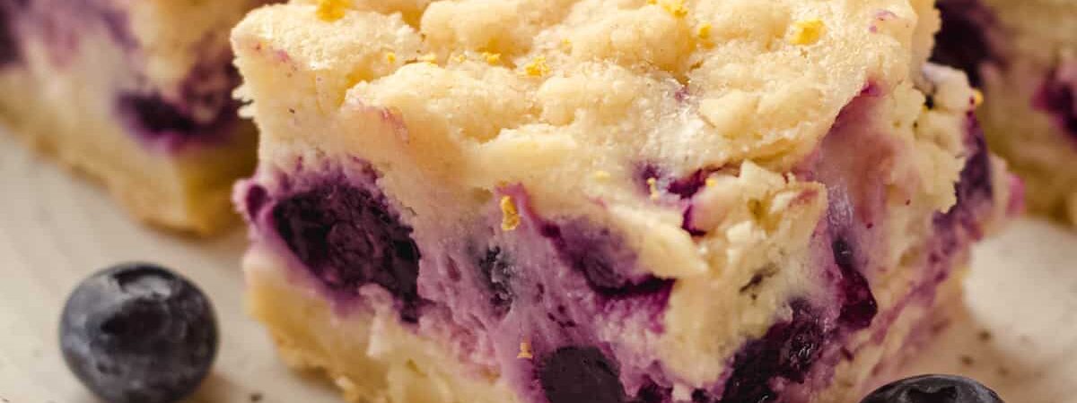 Blueberry Lemon Bars
