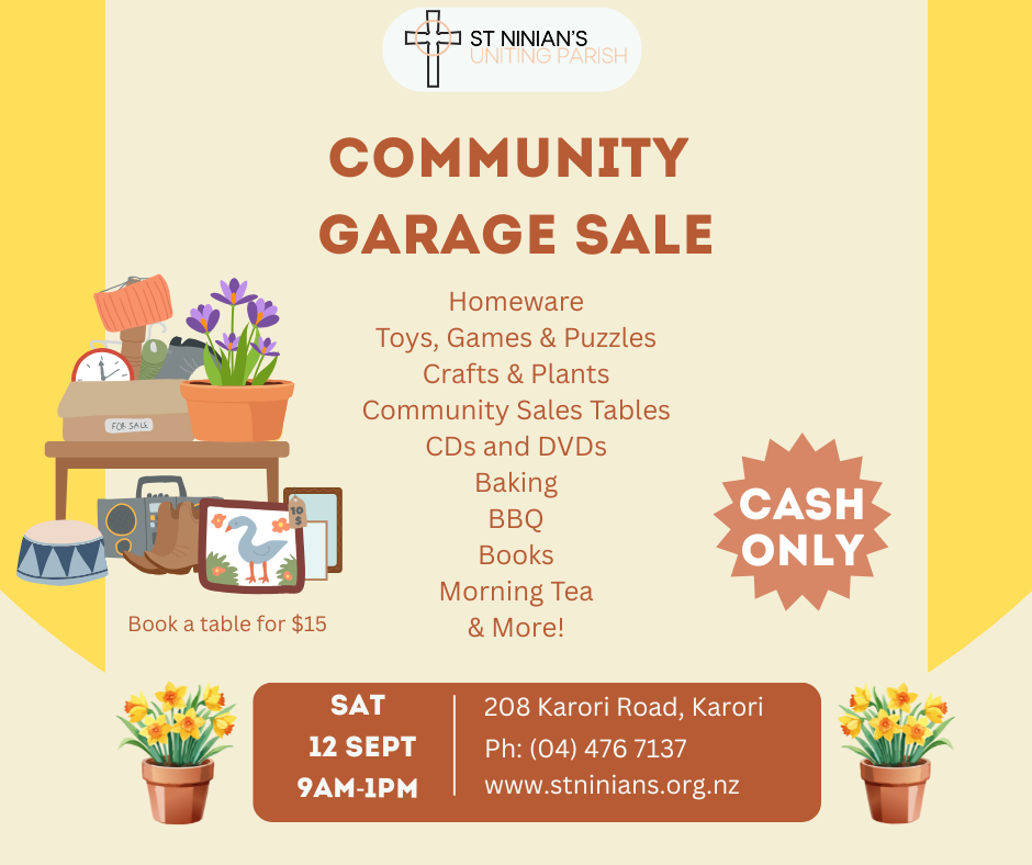 Garage Sale - Neighbourly Kaikoura